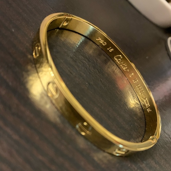 Gold bracelet - Picture 2 of 2